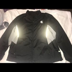 MSU coat Sz large 2 piece waterproof